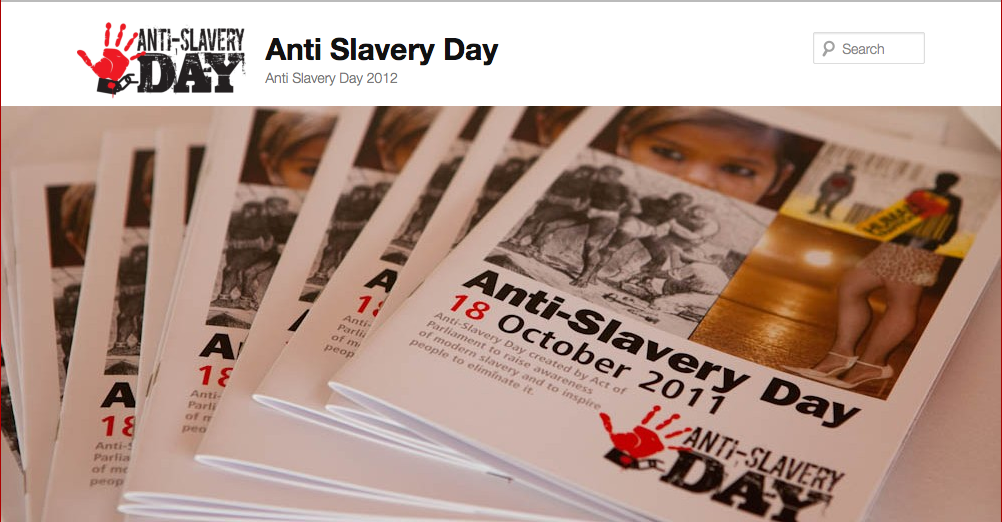 Anti-Slavery Day: Call for Action